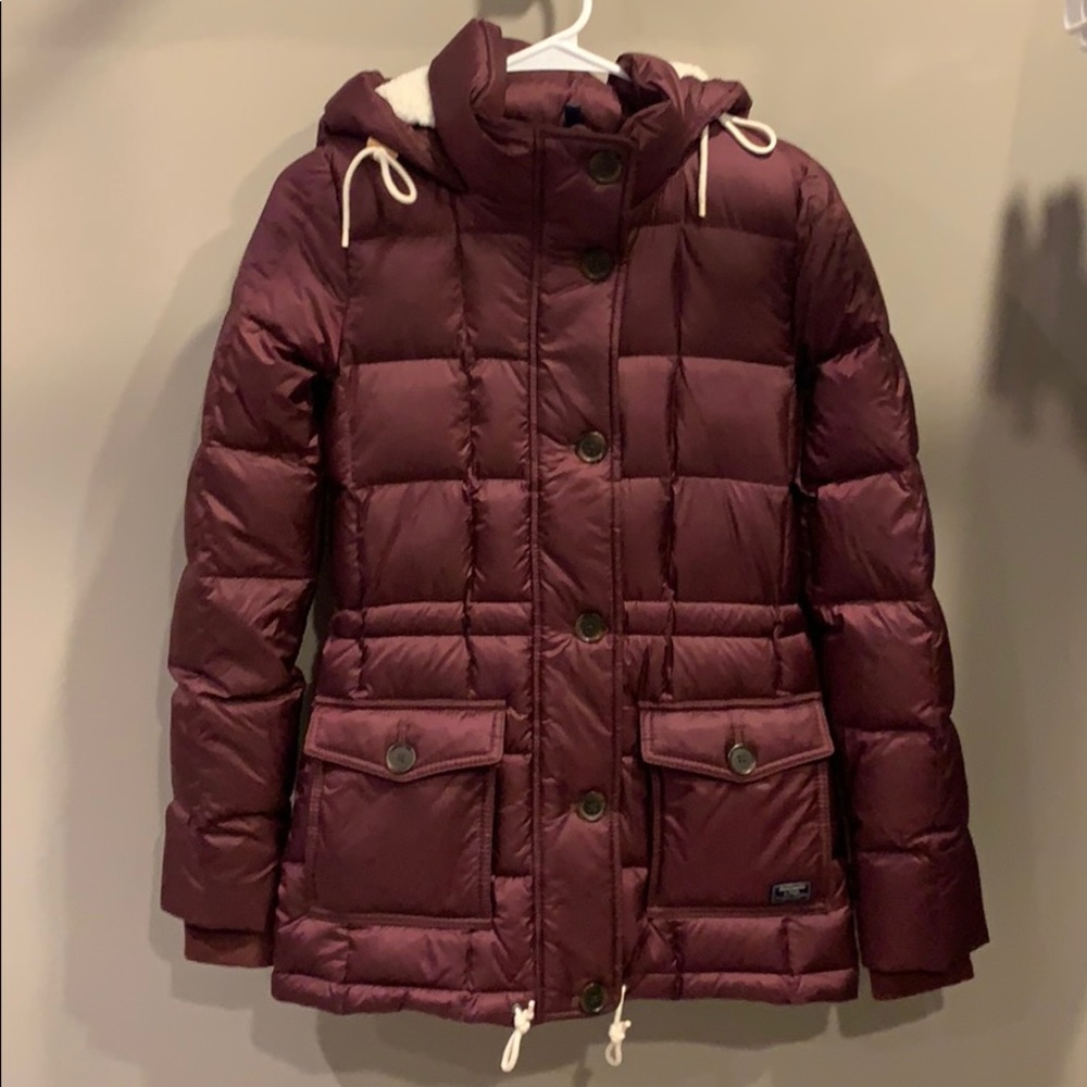 Abercrombie & Fitch Down Puffer/Winter Jacket Coat